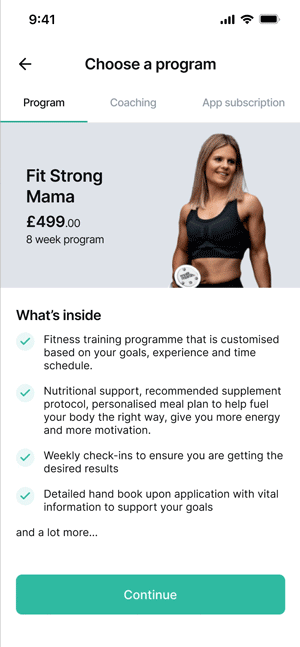 Choose a program flow, after