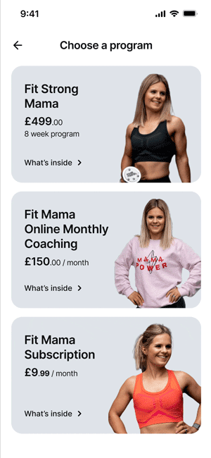 Choose a program flow, before